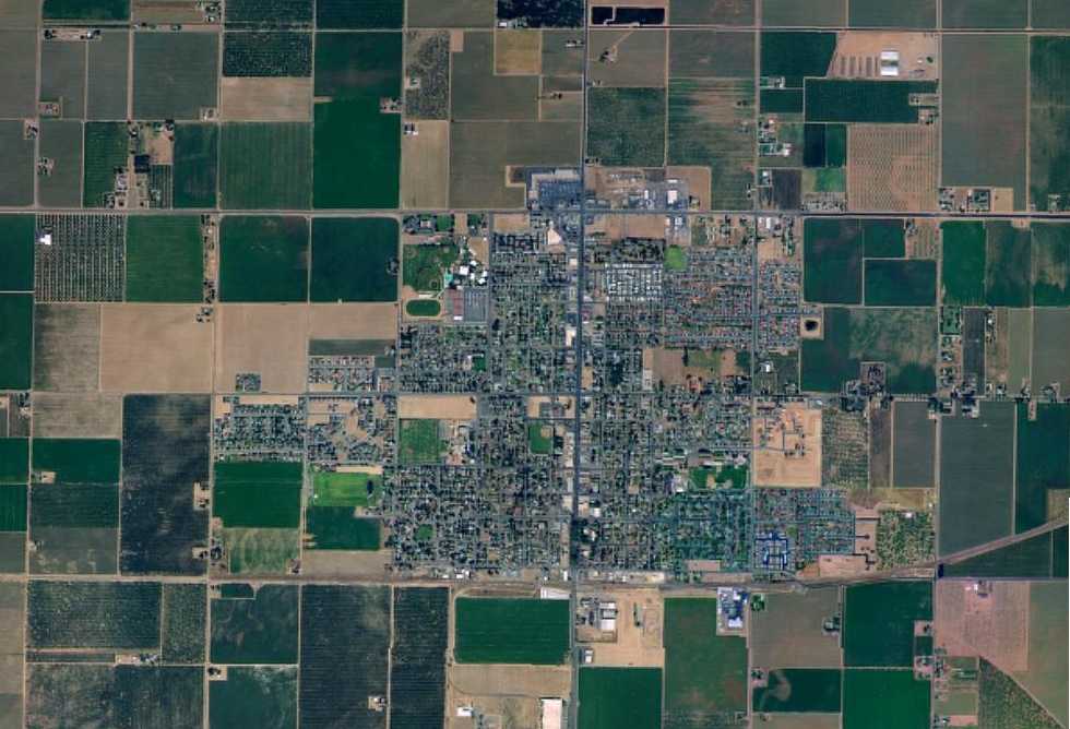 Aerial Photo of Kerman California